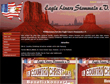 Tablet Screenshot of eagle-liners-stommeln.de